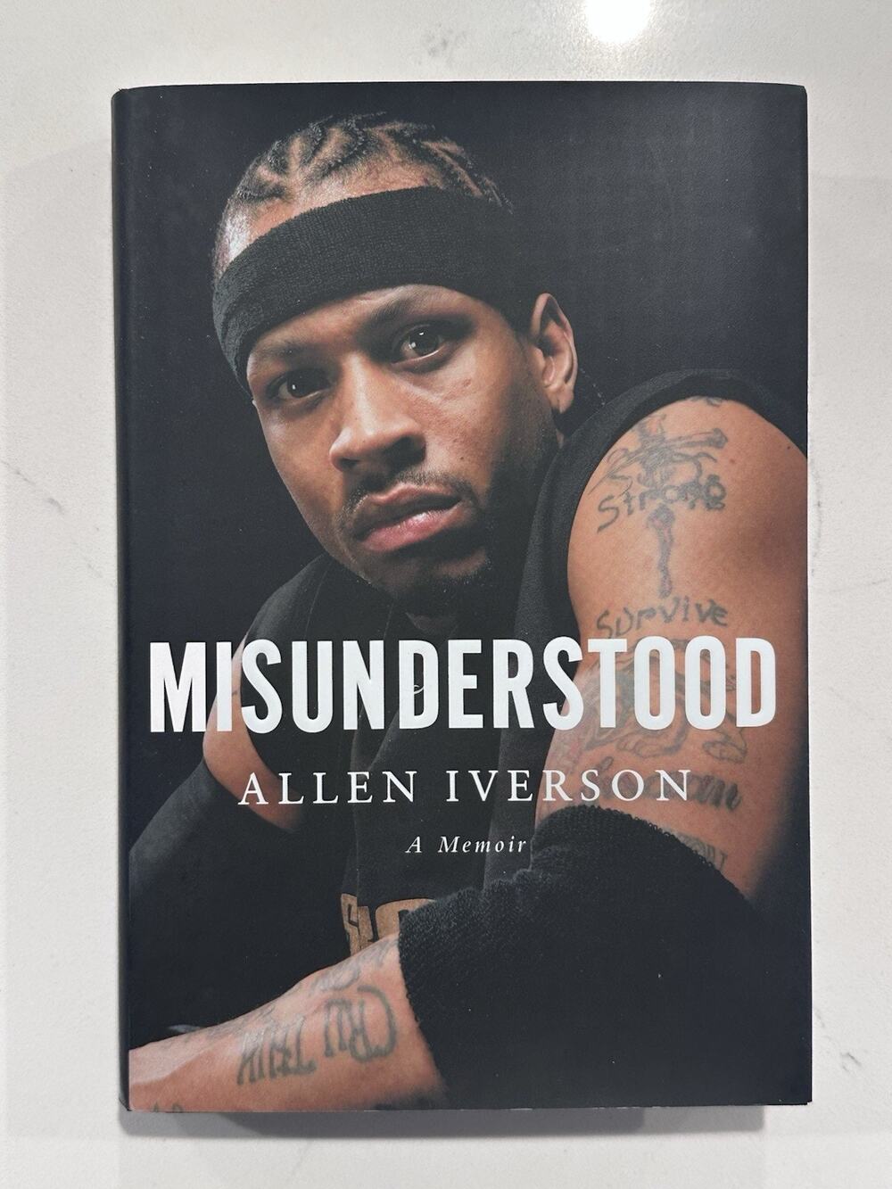 Allen Iverson 76ers Autographed Signed Memoir Book Misunderstood AUTO #1